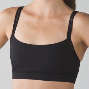 Lululemon: Black 'Straight Up' Sports Bra